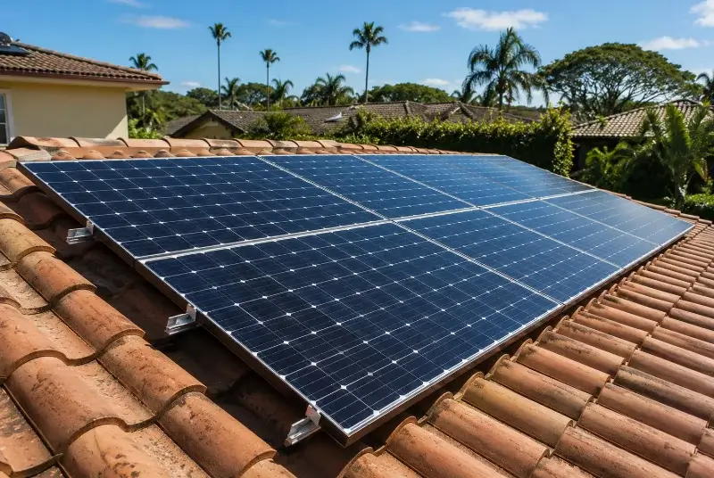 Installation de panneaux solaires à Beuvrages